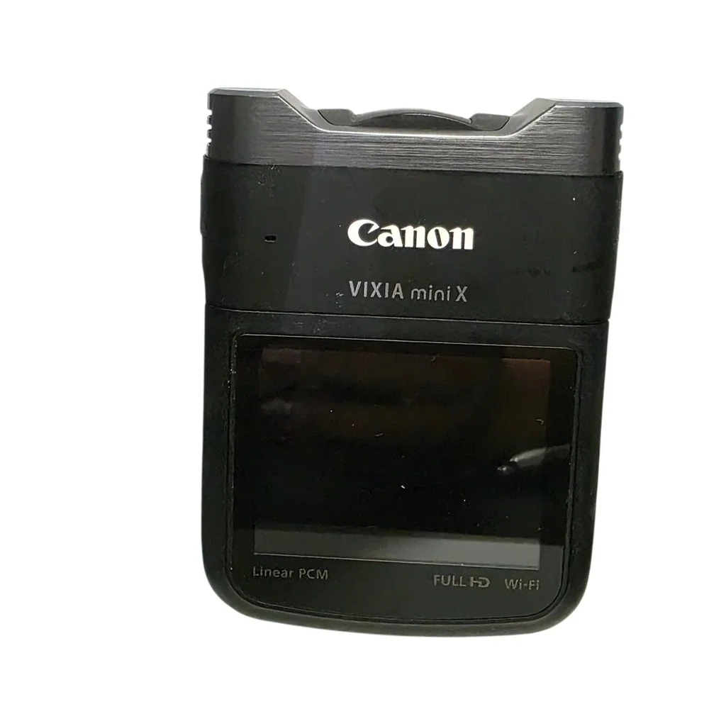 Canon Vixia Mini X Full HD Wi-Fi Camcorder 64GB SD Card‎ Charger